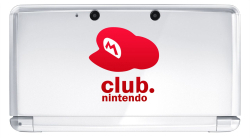Club Nintendo Ice White 3DS
