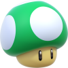 1-Up Mushroom: A now useless iconic Mario power-up