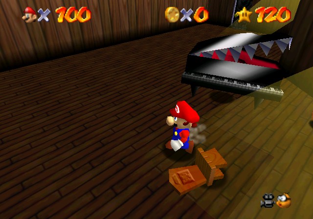 Mad Piano in Big Boo's Haunt