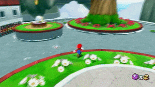 Long Jump with Luma spin - Super Mario Galaxy