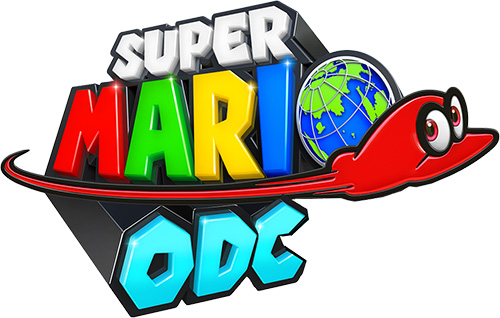 Super Mario ODC Logo (Super Mario Odyssey mangled spelling)