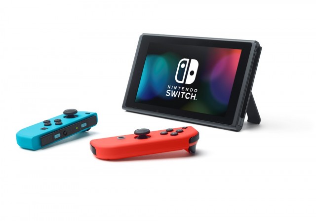 Nintendo Switch in portable mode Nintendo Switch in portable mode