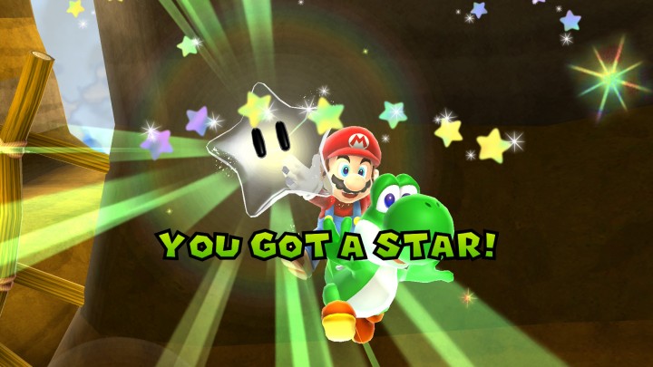 Mario and Yoshi Got a Star!