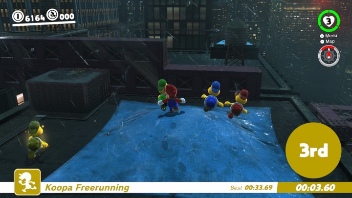 Koopa Freerunning in Super Mario Odyssey