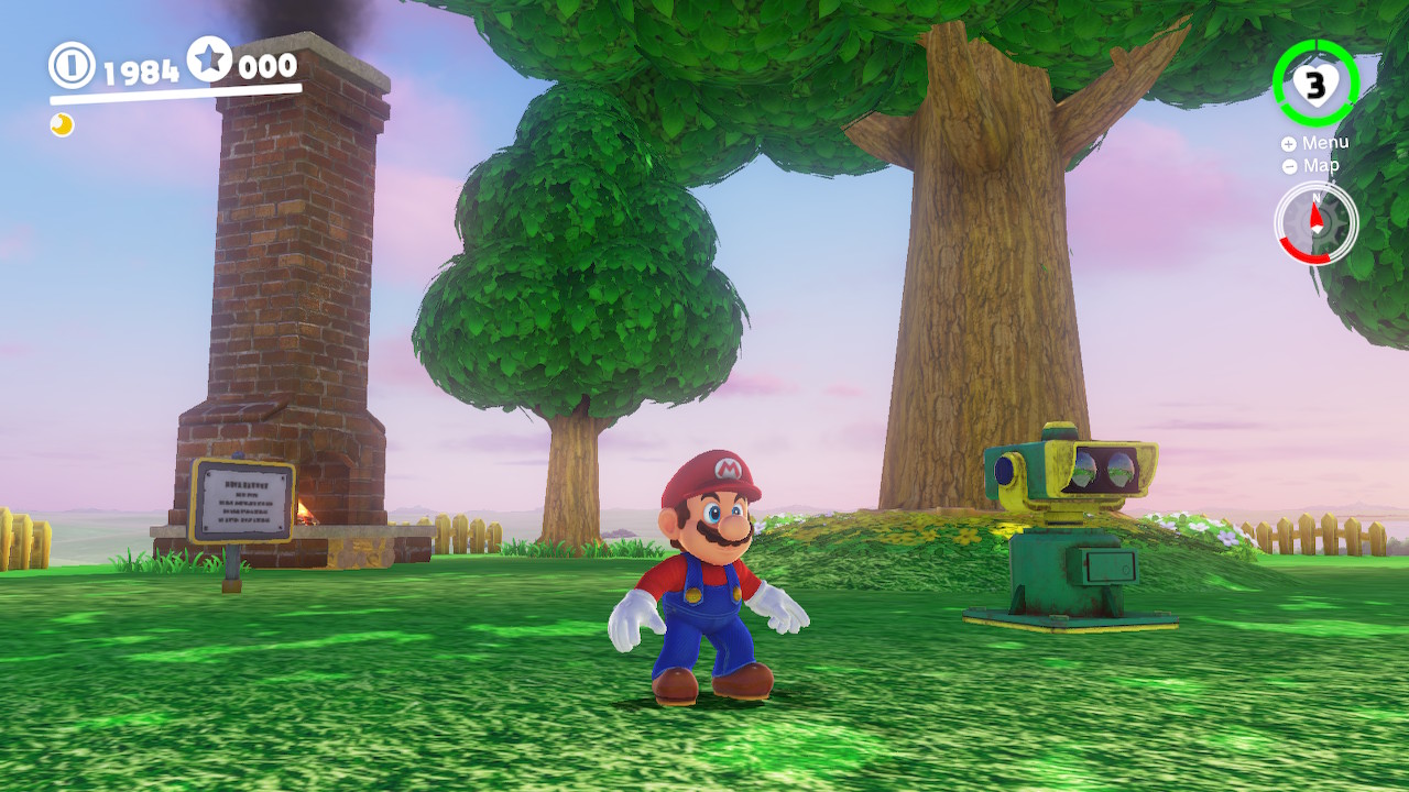 How to get to Yoshi's House in Super Mario Odyssey SM128C